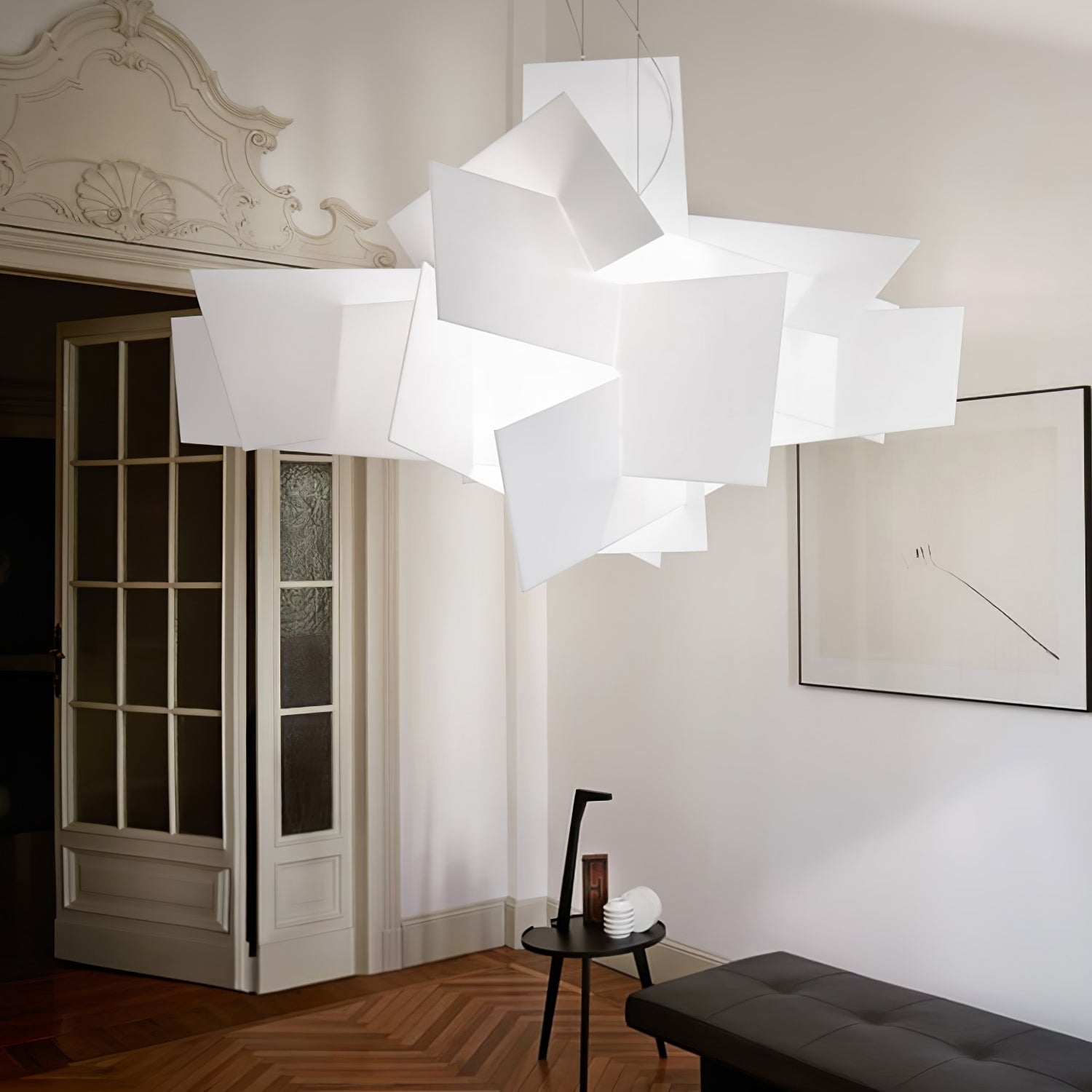 Jarnbruvyu Individual Creativity Acrylic Chandelier - Lamp Copper