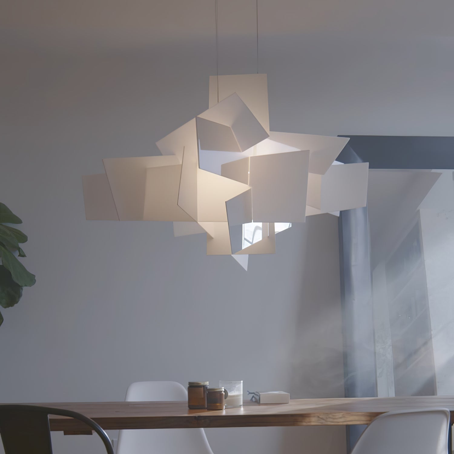 Jarnbruvyu Individual Creativity Acrylic Chandelier - Lamp Copper