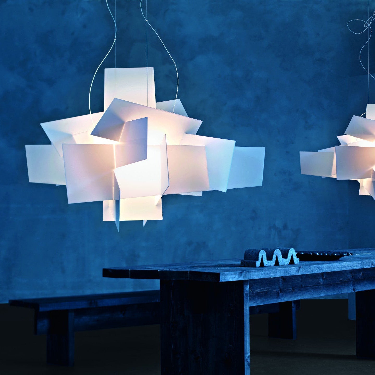 Jarnbruvyu Individual Creativity Acrylic Chandelier - Lamp Copper