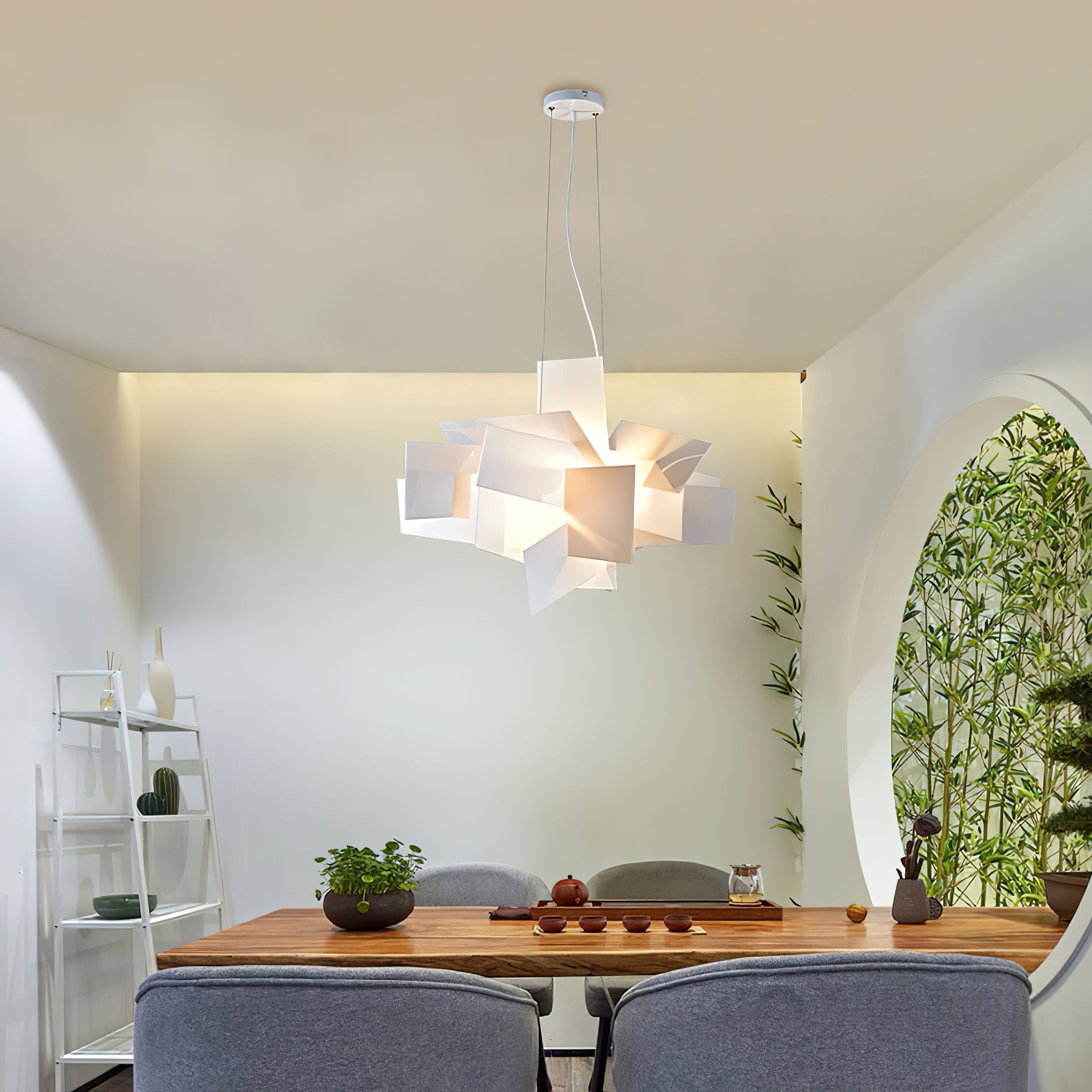 Jarnbruvyu Individual Creativity Acrylic Chandelier - Lamp Copper