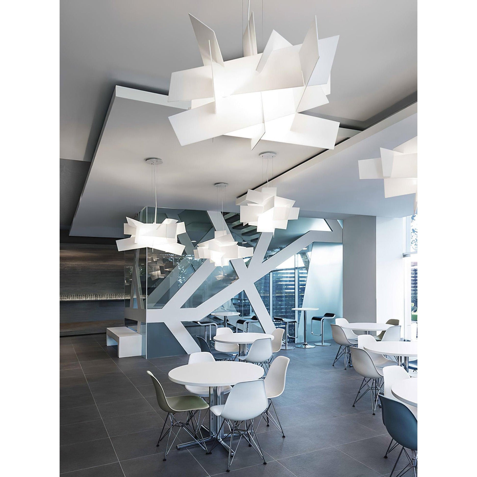 Jarnbruvyu Individual Creativity Acrylic Chandelier - Lamp Copper