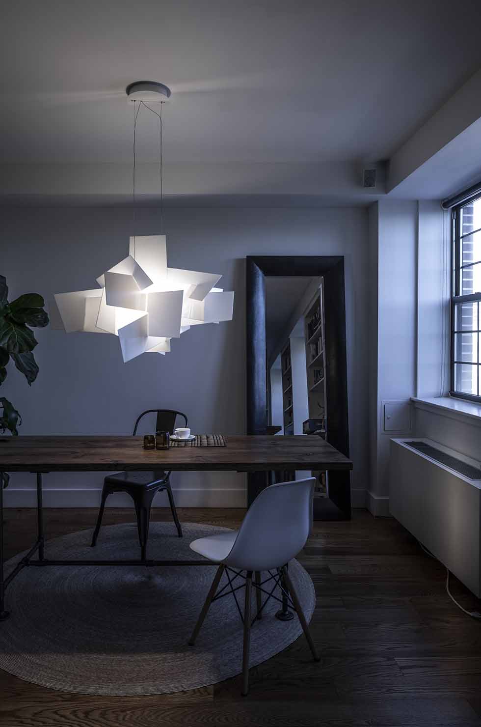 Jarnbruvyu Individual Creativity Acrylic Chandelier - Lamp Copper
