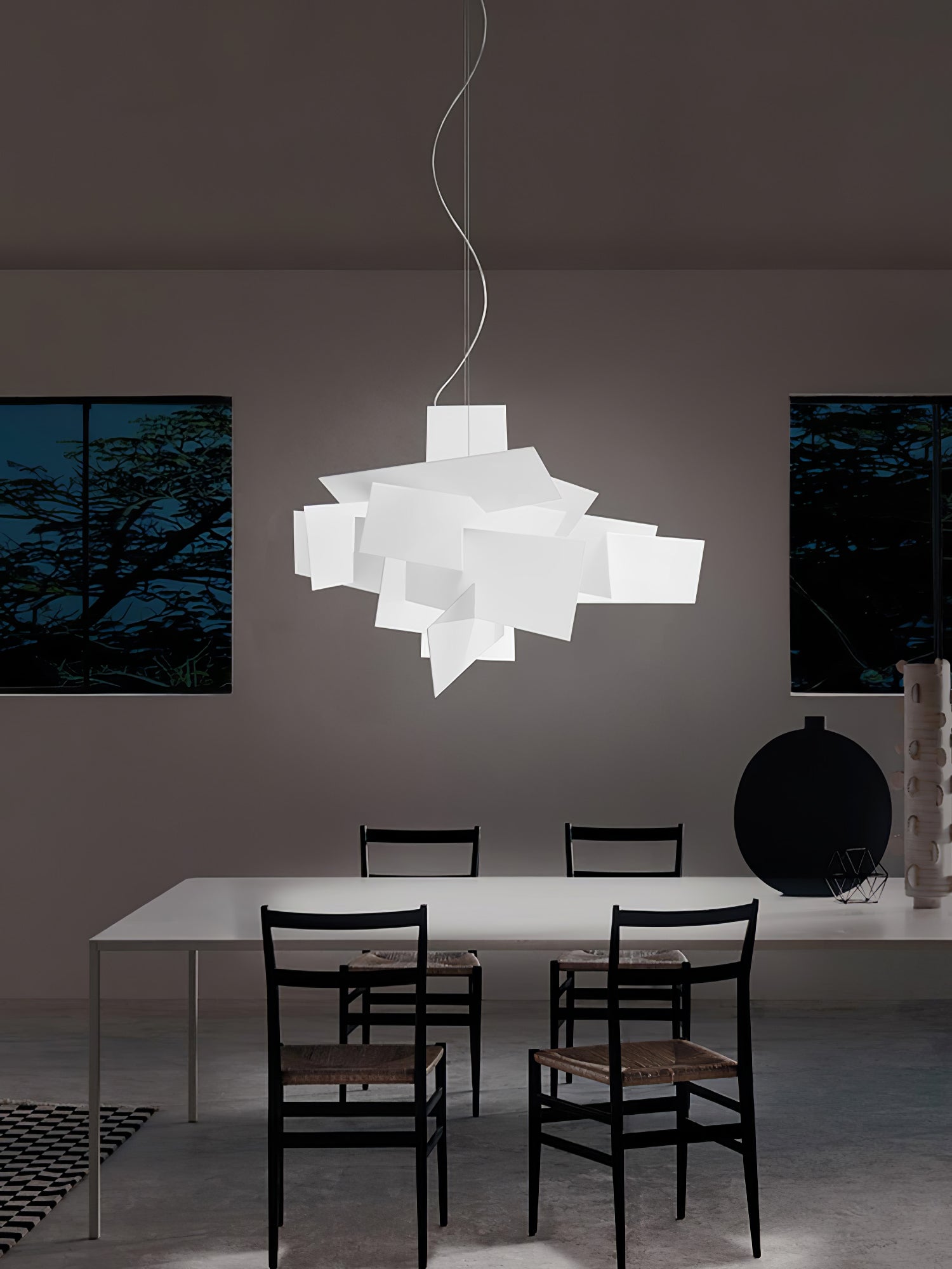 Jarnbruvyu Individual Creativity Acrylic Chandelier - Lamp Copper