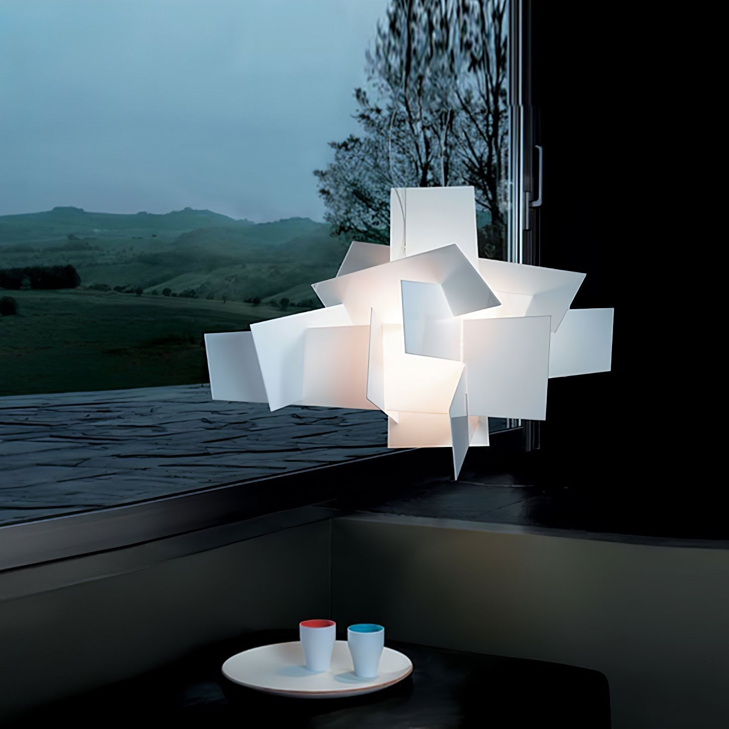 Jarnbruvyu Individual Creativity Acrylic Chandelier - Lamp Copper