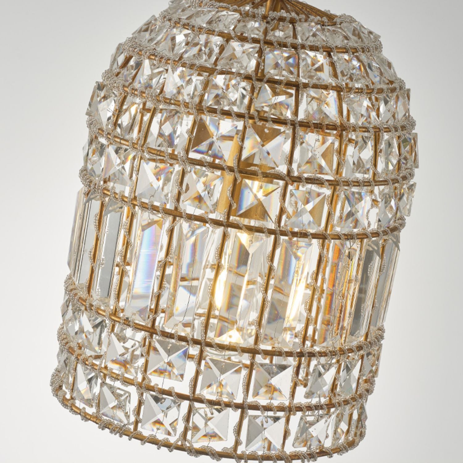 Sifuvyj Postmodern Luxury Crystal Pendant Lamp - Lamp Copper