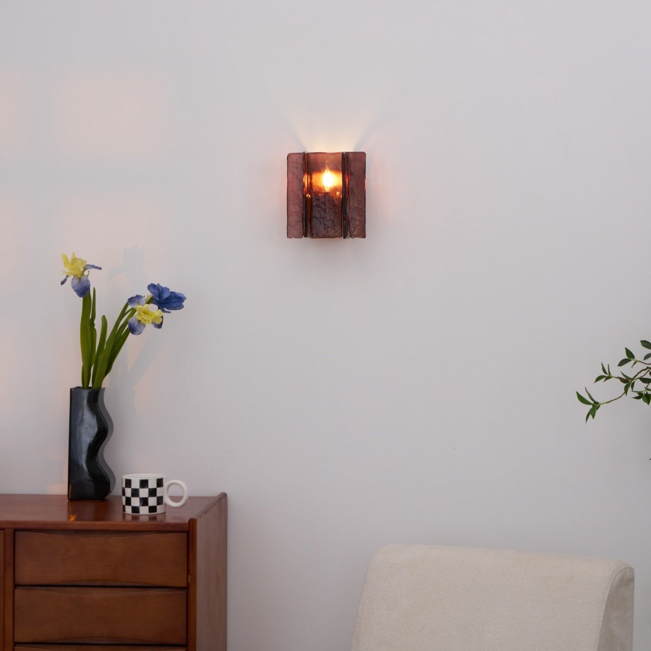 Jovi Glass Wall Sconce