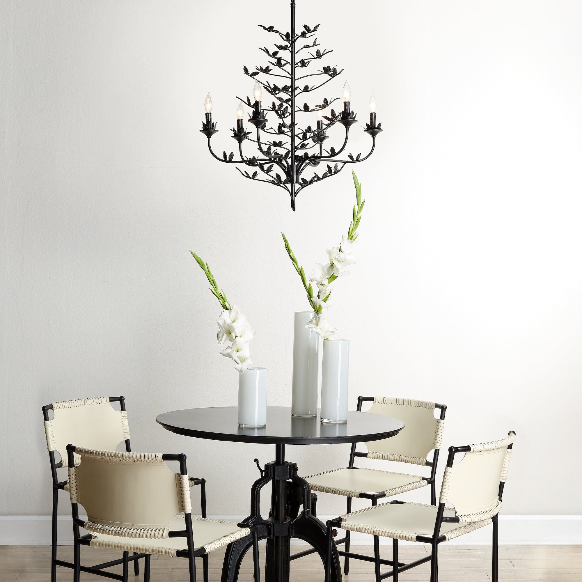 Ulfuvyj Modern Vintage Industrial Metal Chandelier - Lamp Copper