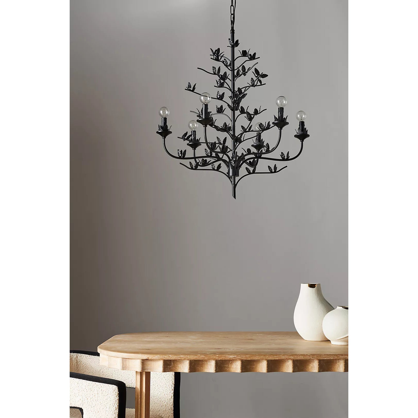 Ulfuvyj Modern Vintage Industrial Metal Chandelier - Lamp Copper