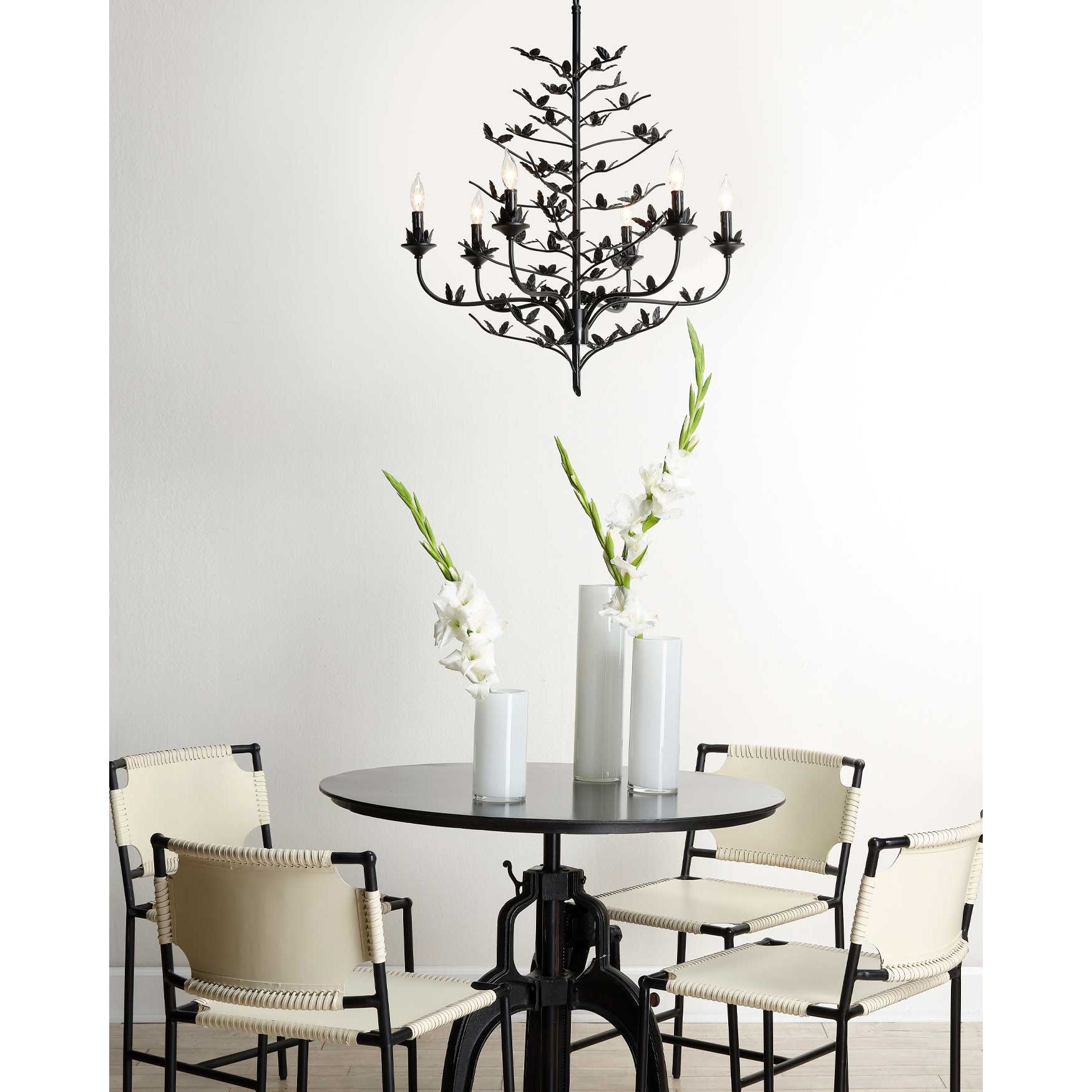 Ulfuvyj Modern Vintage Industrial Metal Chandelier - Lamp Copper