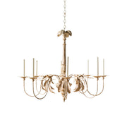 Eirikuvyj Postmodern Luxury Short Wooden Metal Chandelier - Lamp Copper