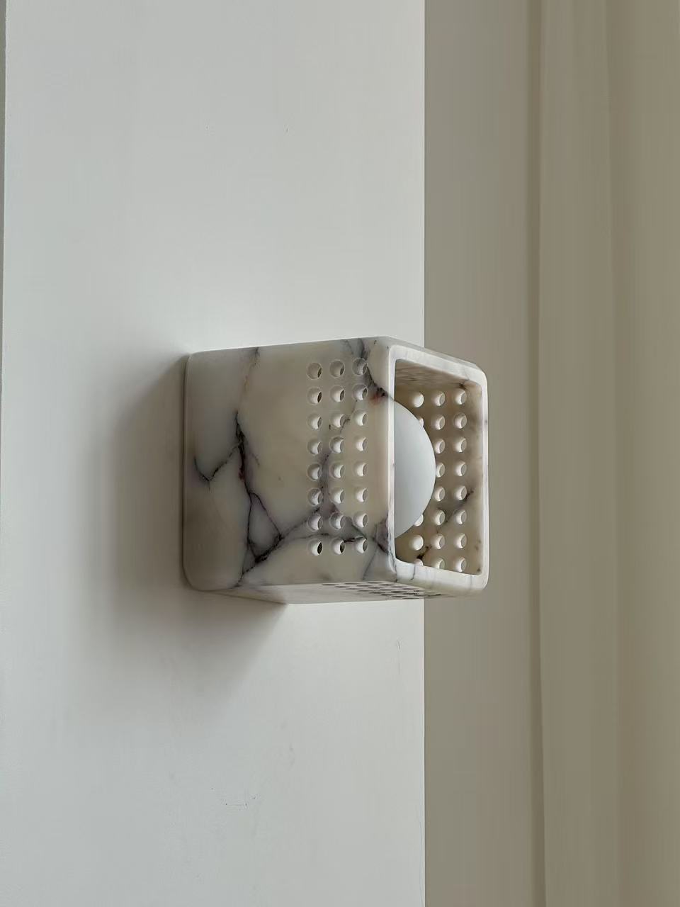 Bond Modern Minimalist Marble Ceiling Lamp