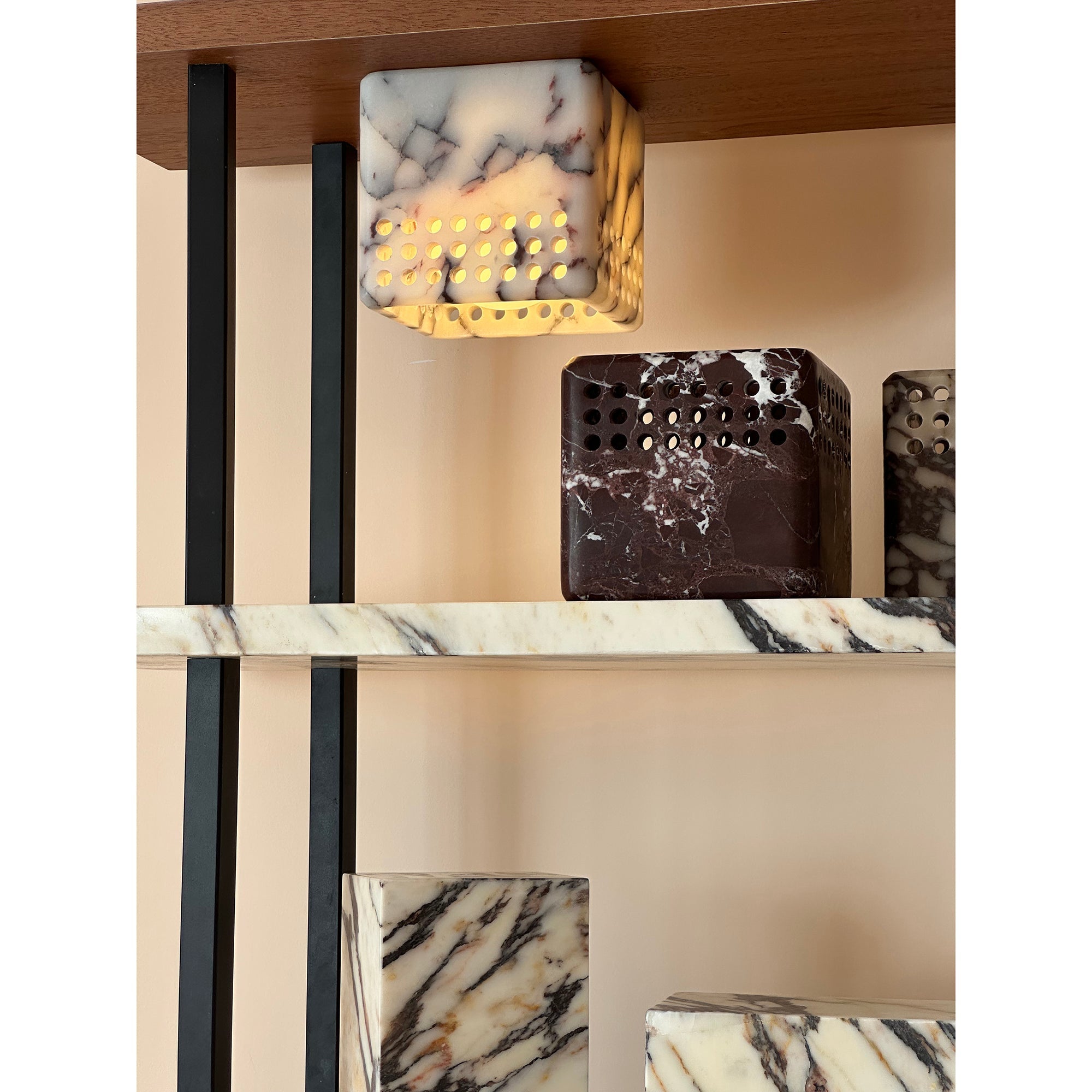 Bond Modern Minimalist Marble Ceiling Lamp