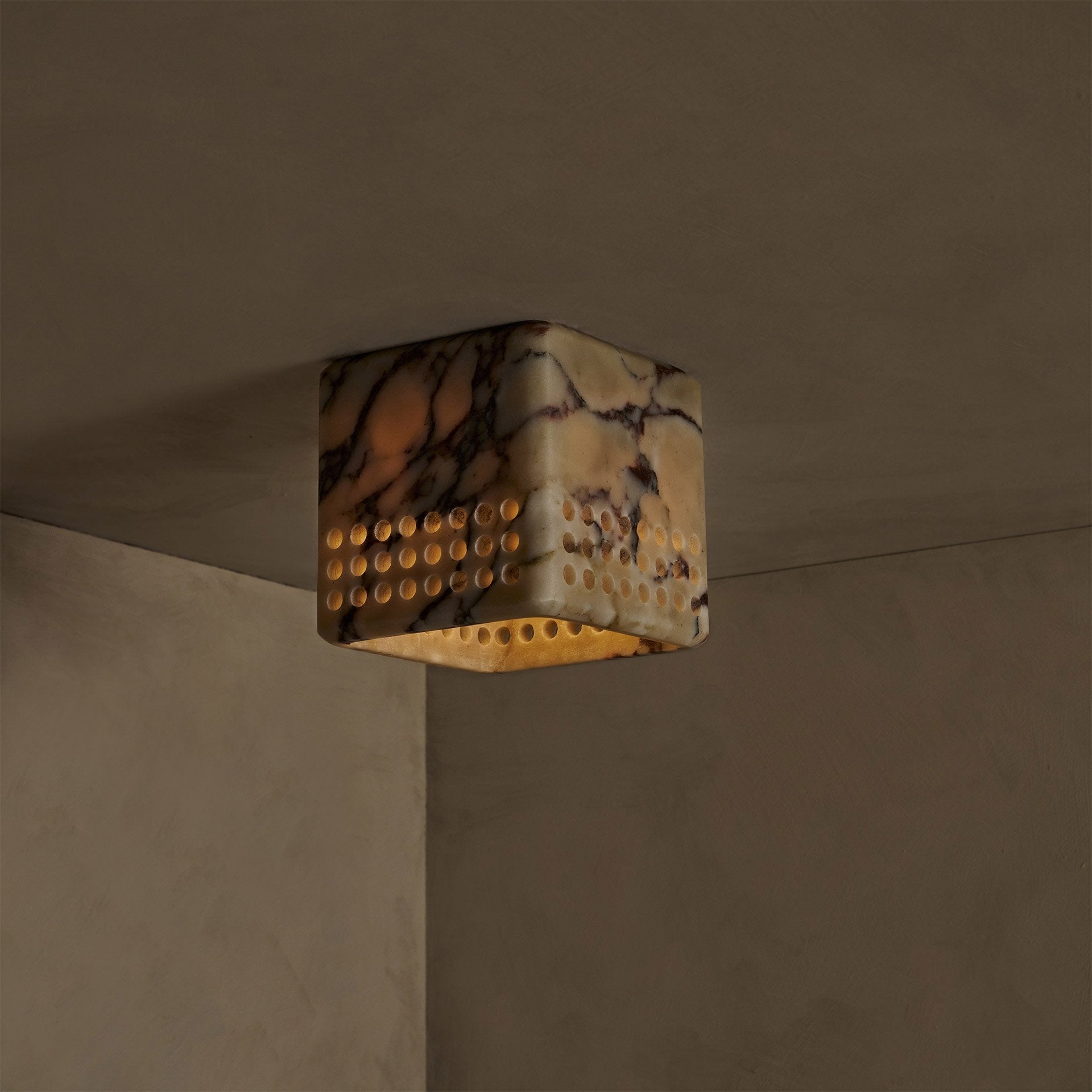 Bond Modern Minimalist Marble Ceiling Lamp