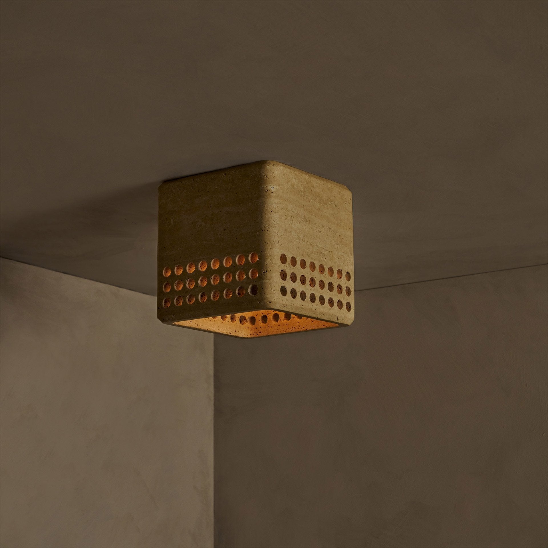 Bond Modern Minimalist Marble Ceiling Lamp