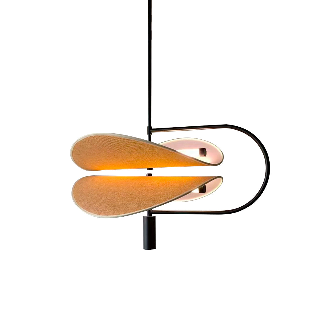 Ildvuvyk Individual Creativity Acrylic Metal Pendant Light - Lamp Copper