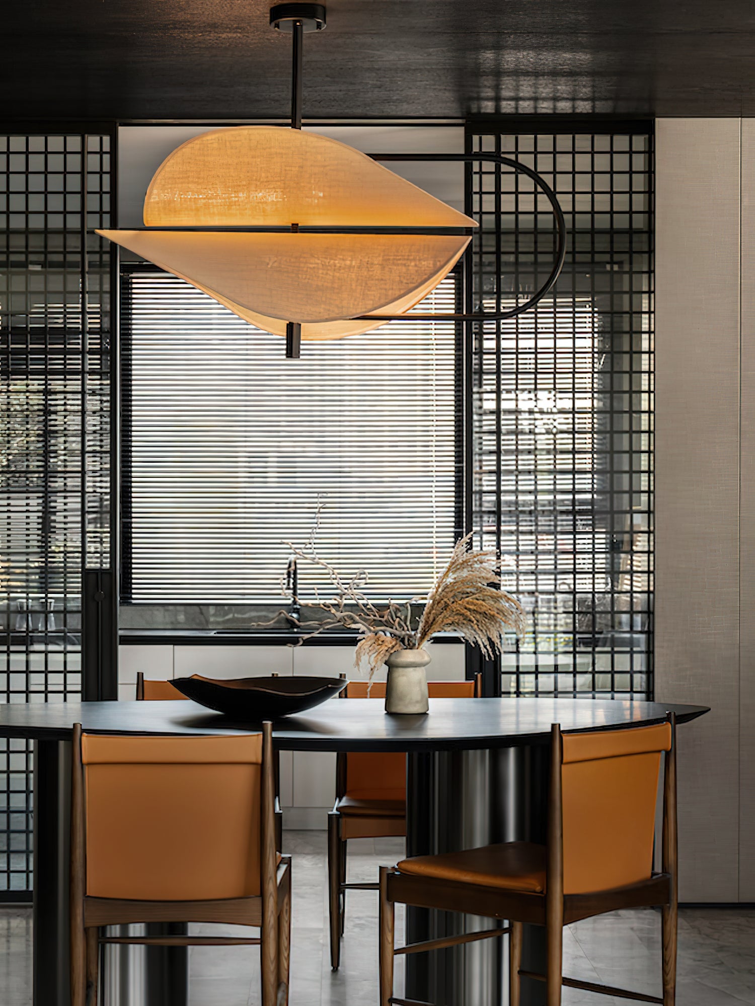 Ildvuvyk Individual Creativity Acrylic Metal Pendant Light - Lamp Copper