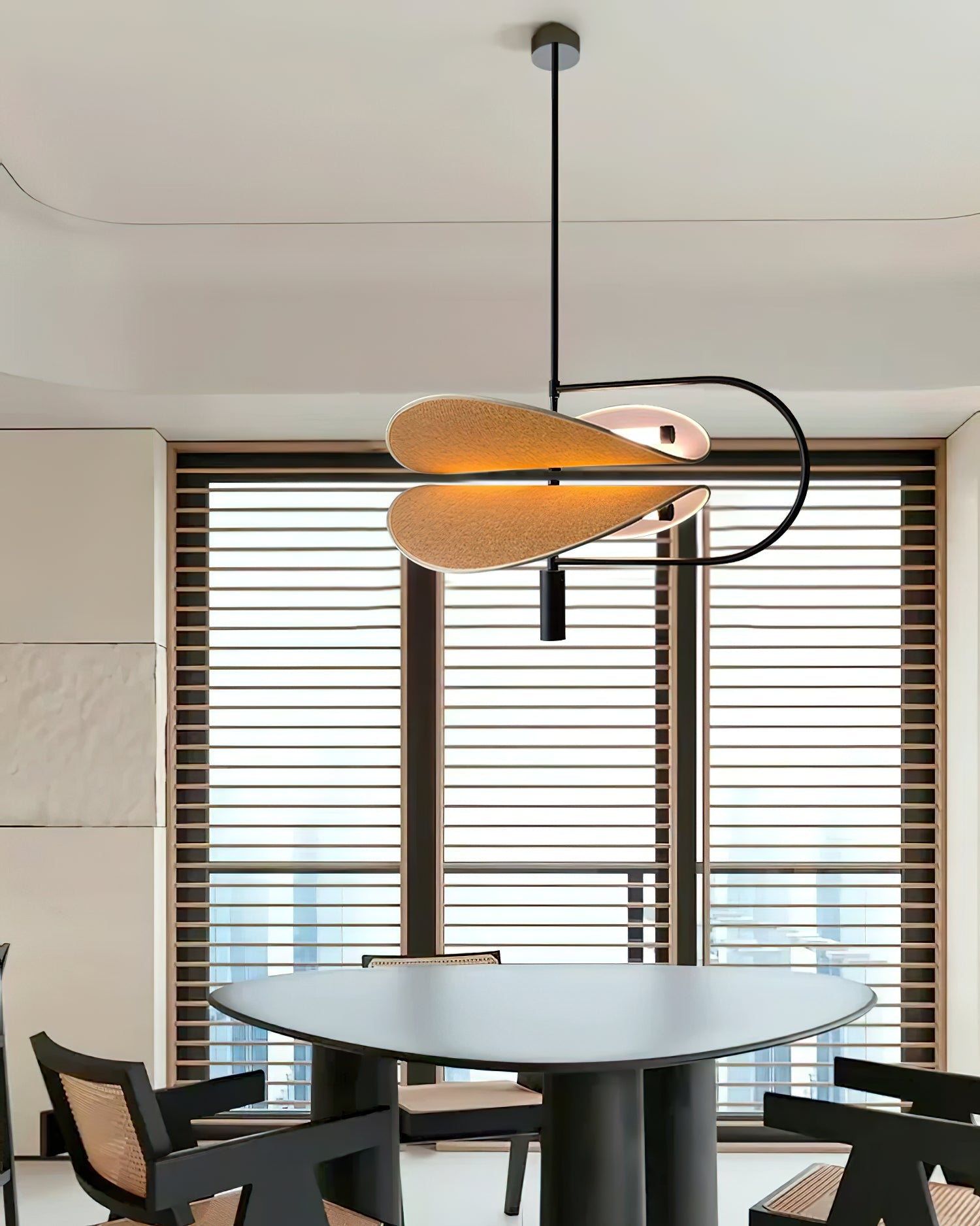 Ildvuvyk Individual Creativity Acrylic Metal Pendant Light - Lamp Copper