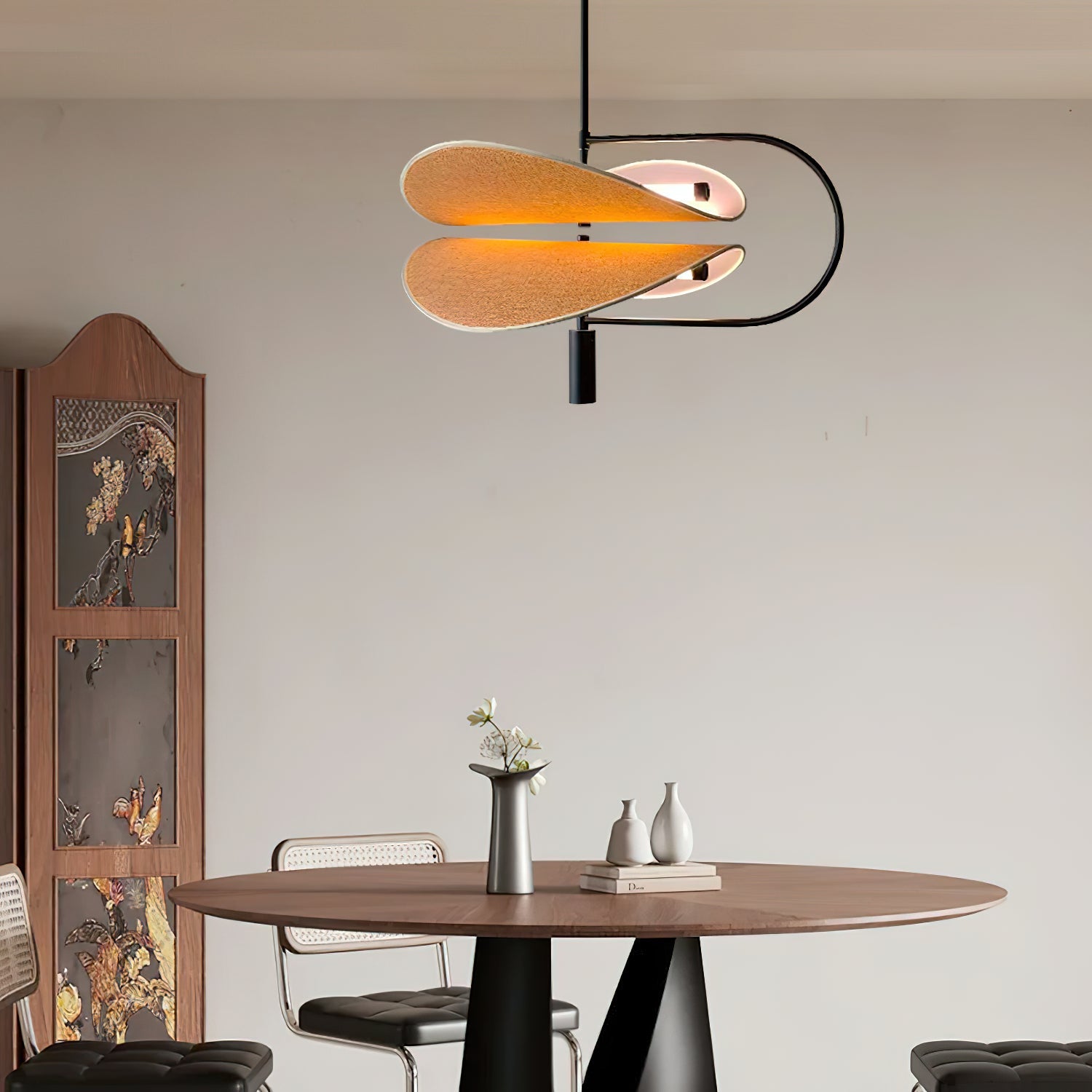 Ildvuvyk Individual Creativity Acrylic Metal Pendant Light - Lamp Copper