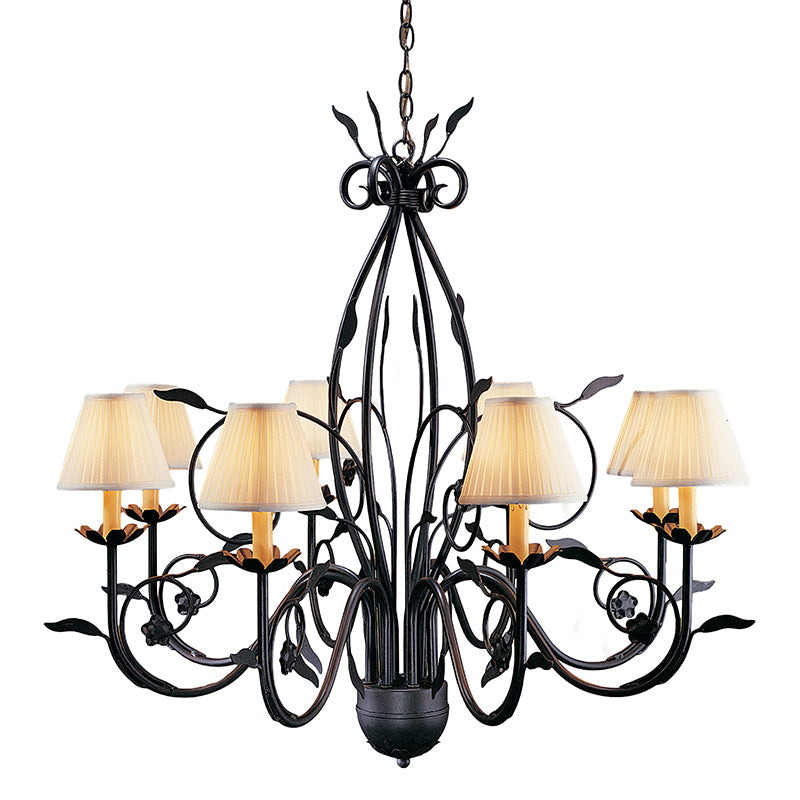 Gloruvyj Individual Creativity Brass Fabric Chandelier - Lamp Copper