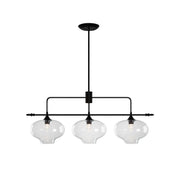 Himinuvyj Modern Minimalist Metal Glass Pendant Light - Lamp Copper