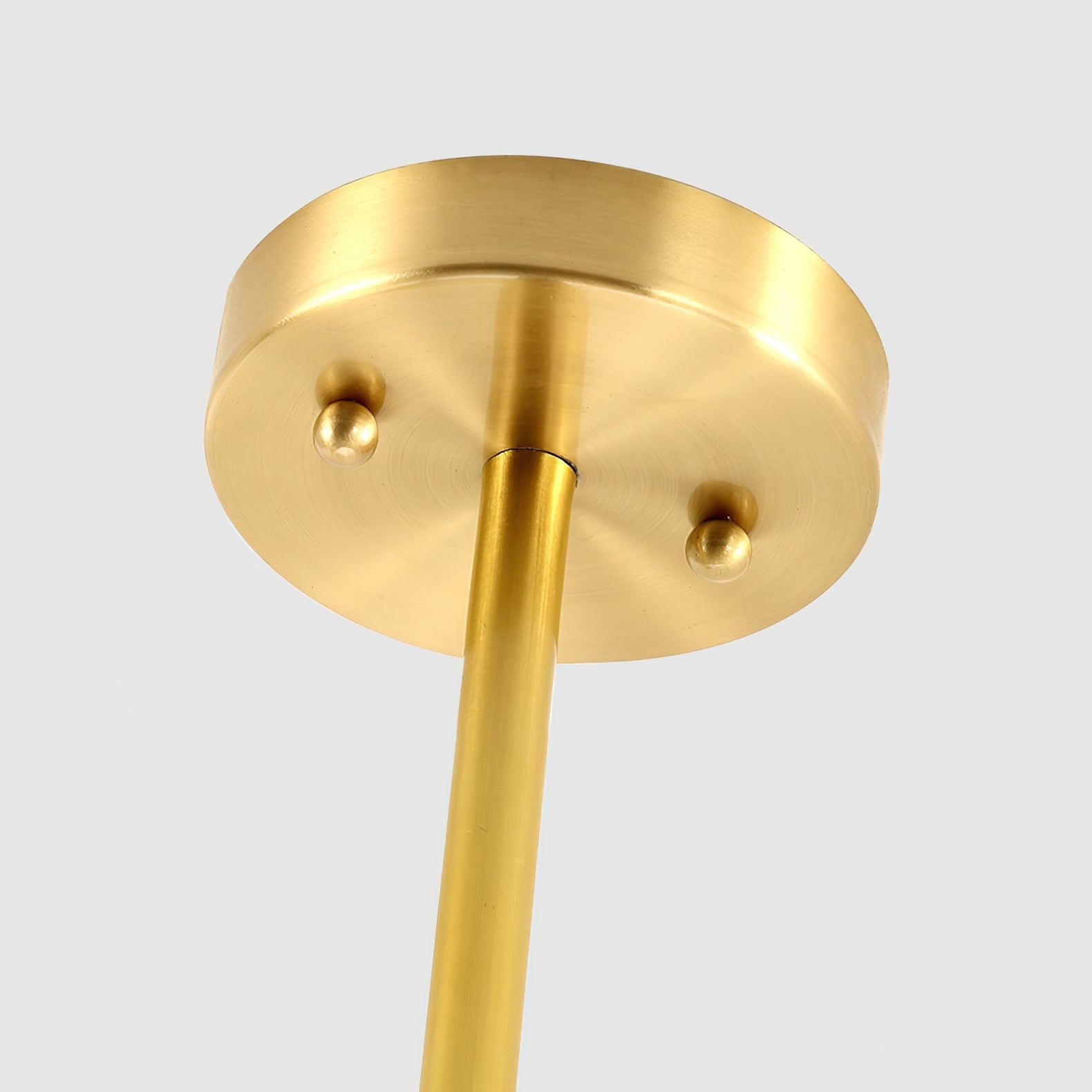 Kinetic Individual Creativity Brass Glass Chandelier - Lamp Copper