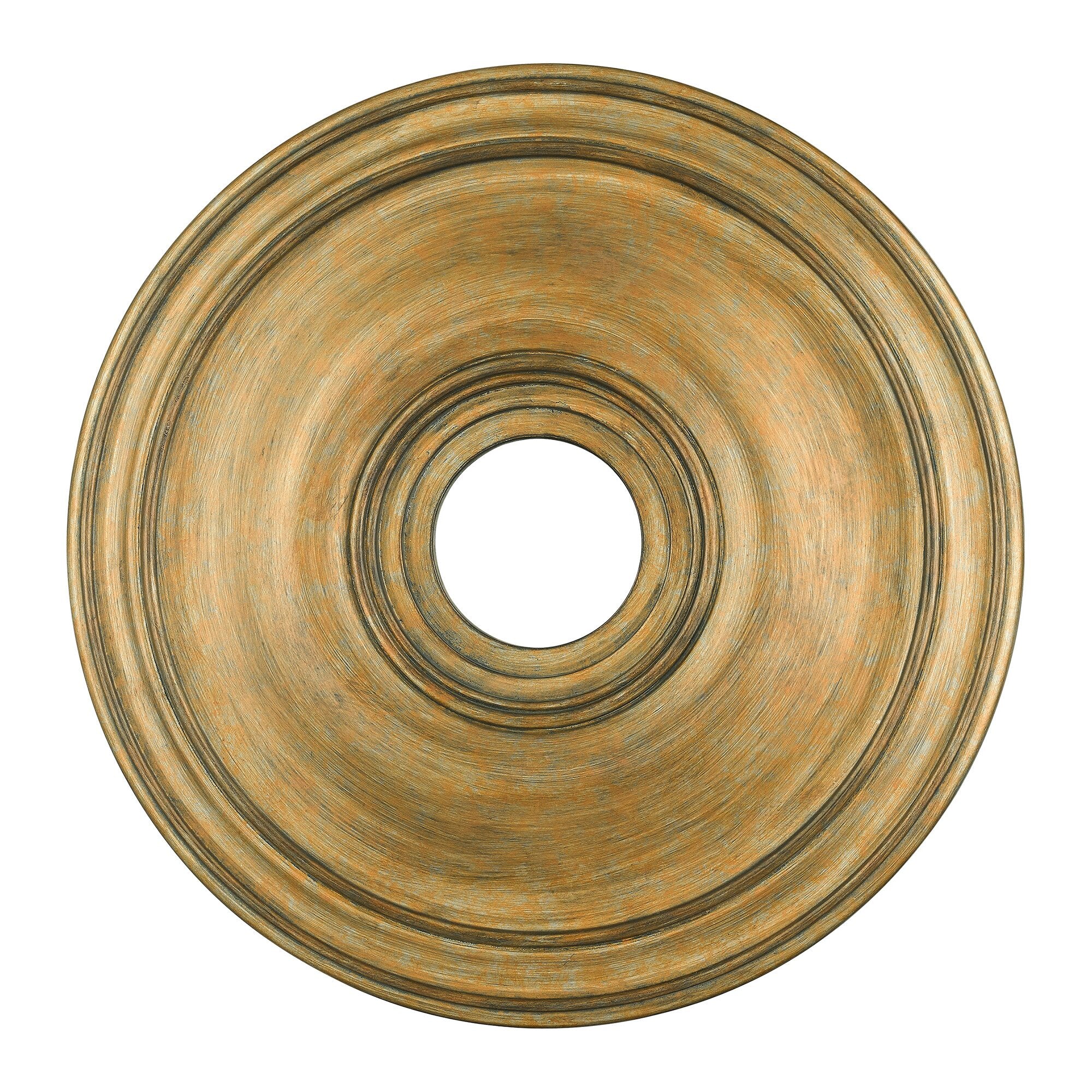 Nimbus Ceiling Canopy Brass Metal Medallion Accessories - Lamp Copper