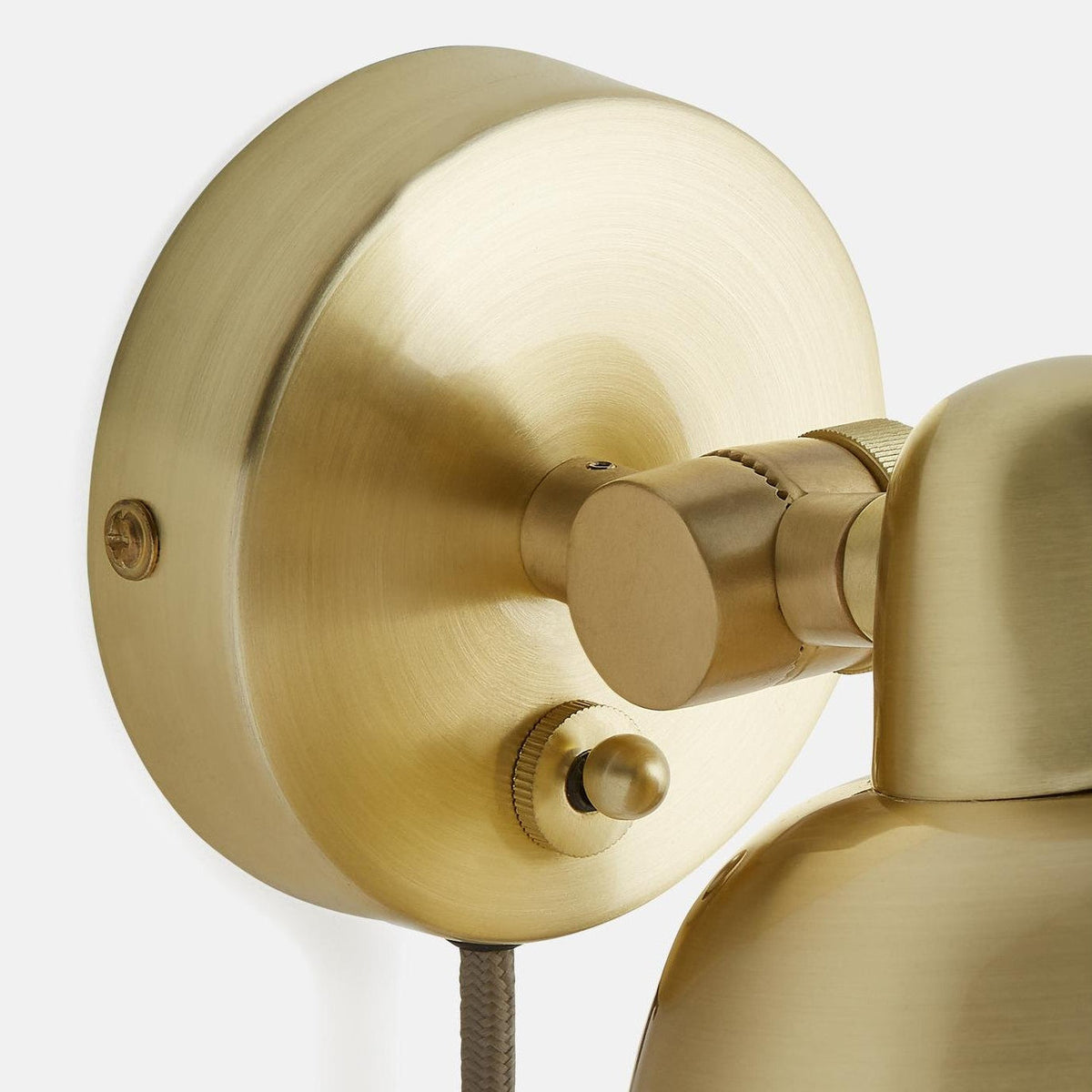 Enzo Brass Geo Wall Light