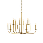 Orrinora Vintage Industrial Metal Chandelier - Lamp Copper