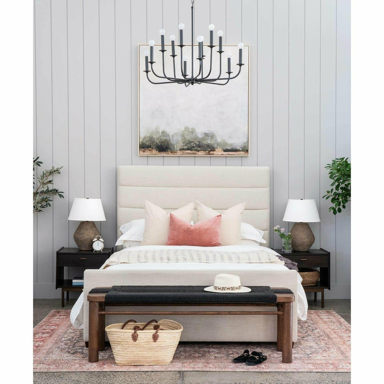 Orrinora Vintage Industrial Metal Chandelier - Lamp Copper