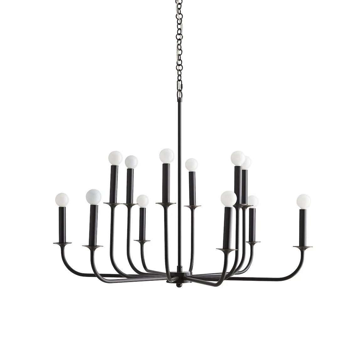 Orrinora Vintage Industrial Metal Chandelier - Lamp Copper