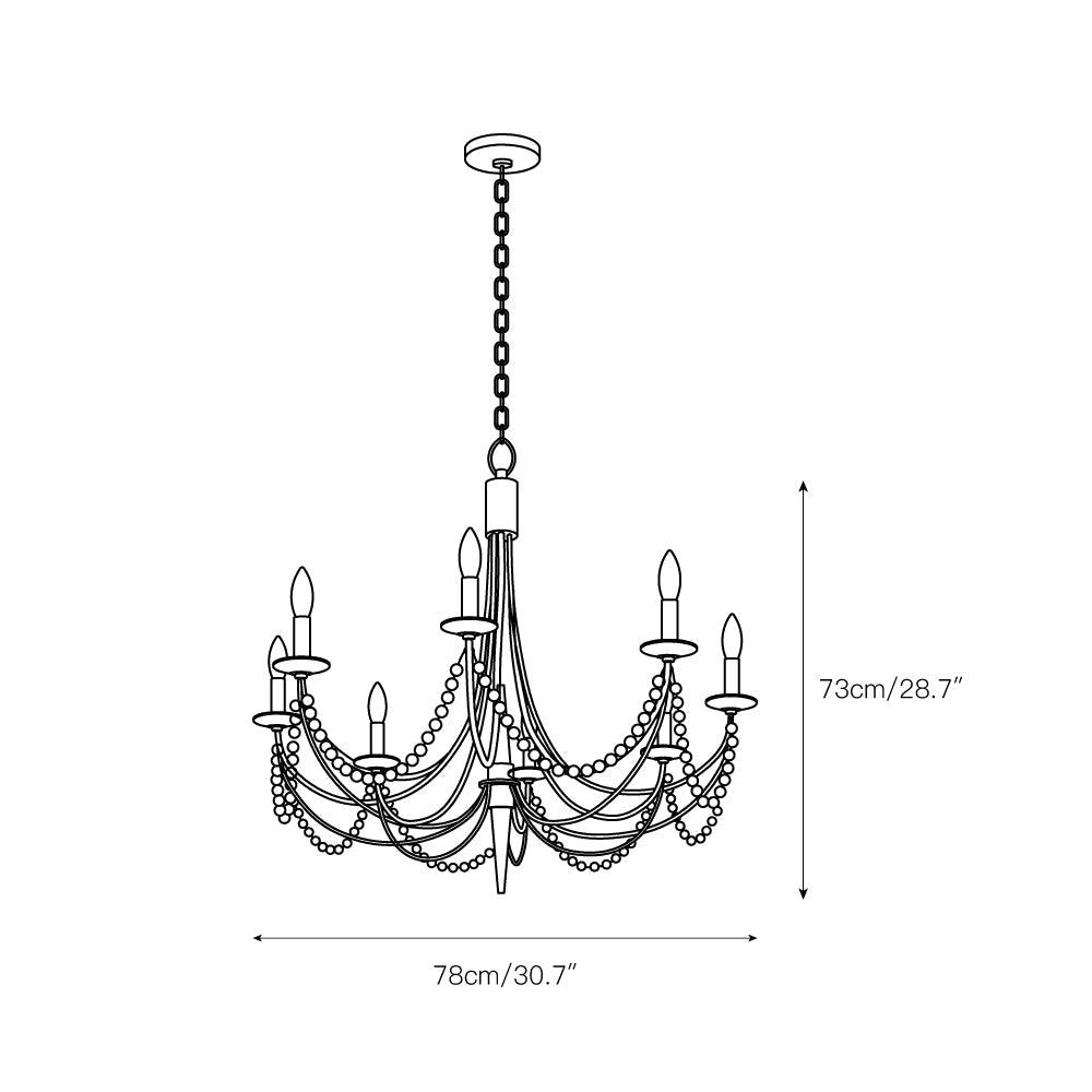 Purelux Postmodern Luxury Brass Metal Crystal Chandelier - Lamp Copper