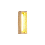 Siliq Modern Minimalist Beige Travertine Wall Lamp - Lamp Copper