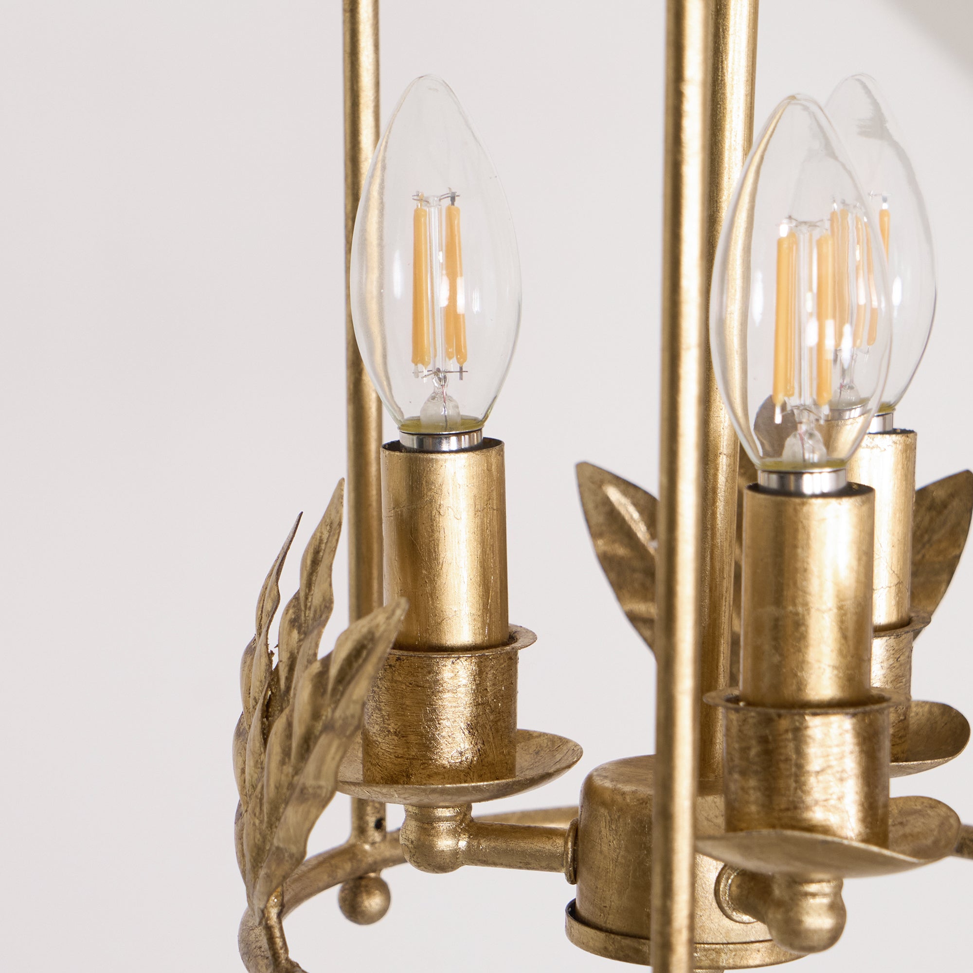 Hylite Vintage Industrial Gold Metal Lantern Pendant Lamp - Lamp Copper