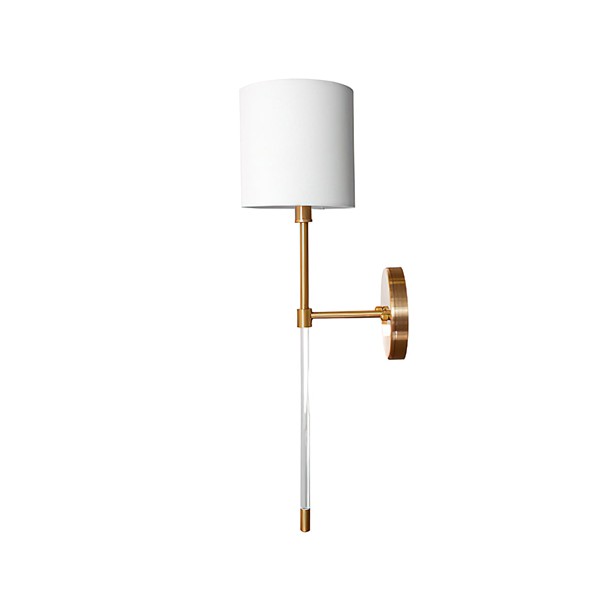 Lumos Premium Modern Minimalist Acrylic Fabric Wall Lamp - Lamp Copper