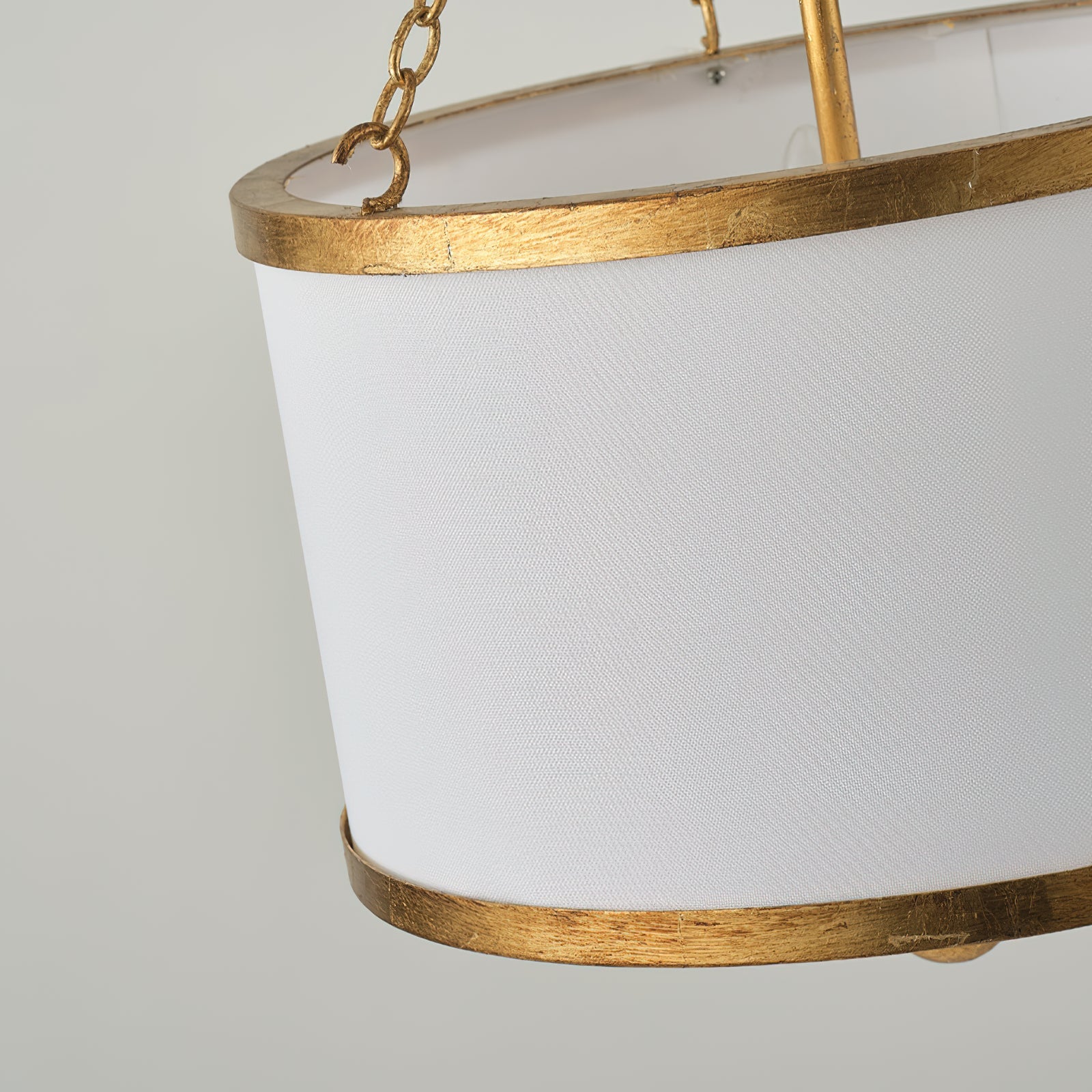 Helix Drum Individual Creativity Fabric Metal Pendant Lamp - Lamp Copper