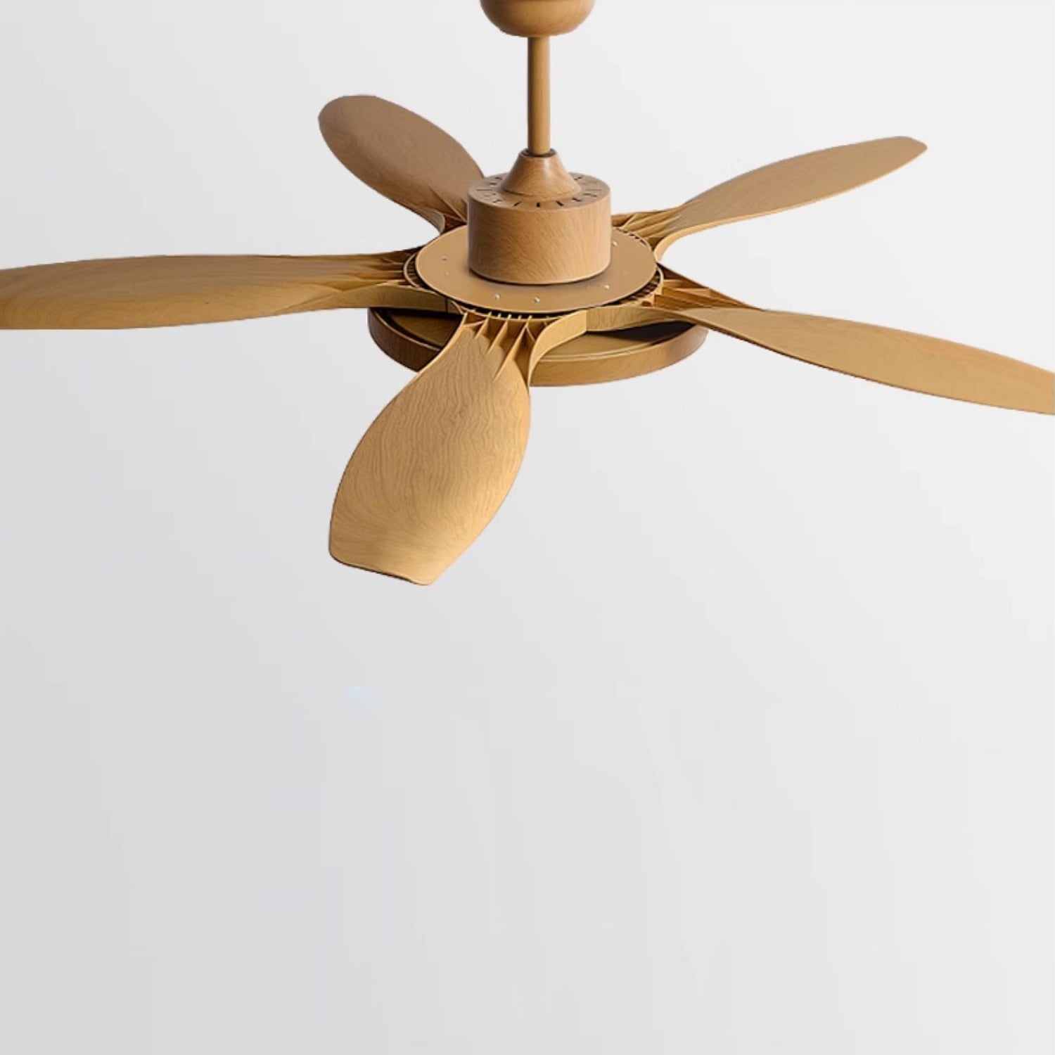 Fusion Premium Natural Metal Acrylic Ceiling Fan Light