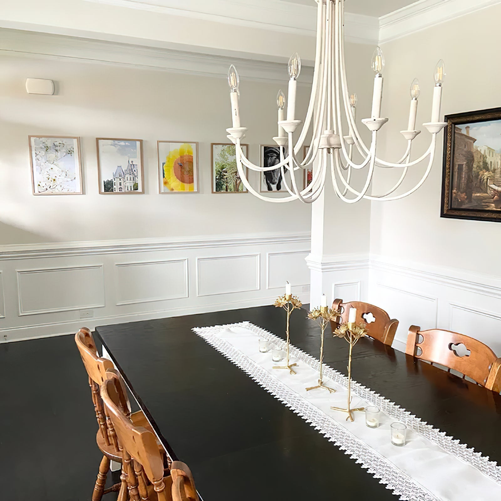 Calyx Postmodern Elegance Luxury Metal Chandelier - Lamp Copper