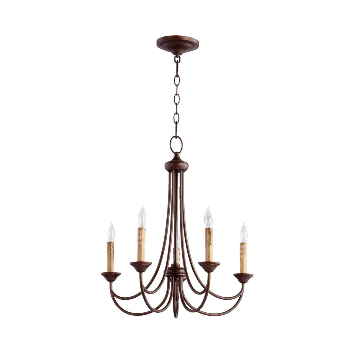 Calyx Postmodern Elegance Luxury Metal Chandelier - Lamp Copper