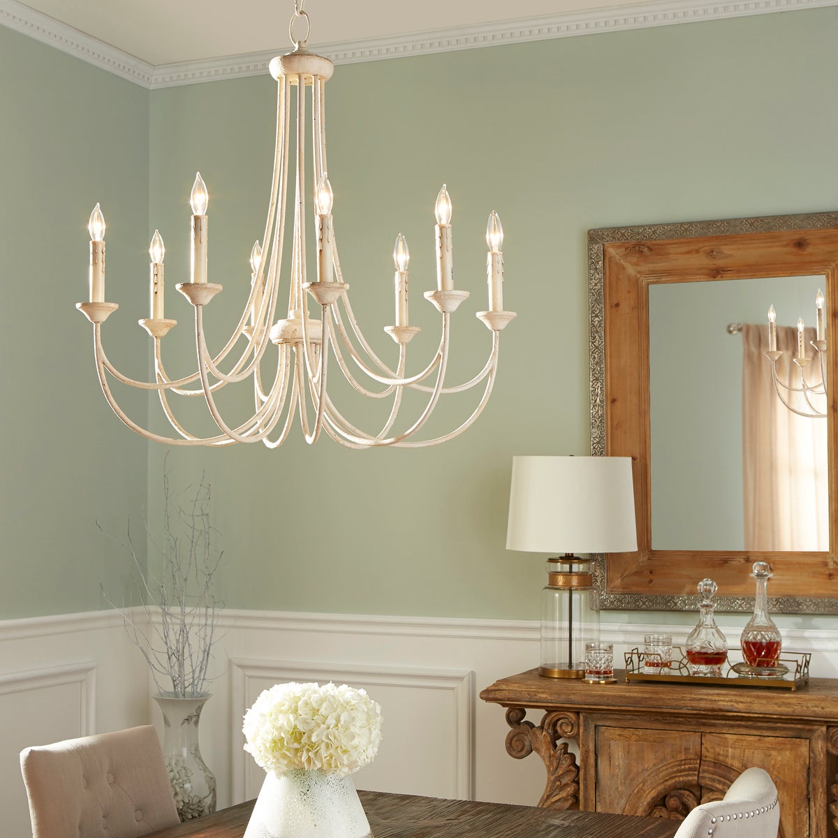 Calyx Postmodern Elegance Luxury Metal Chandelier - Lamp Copper