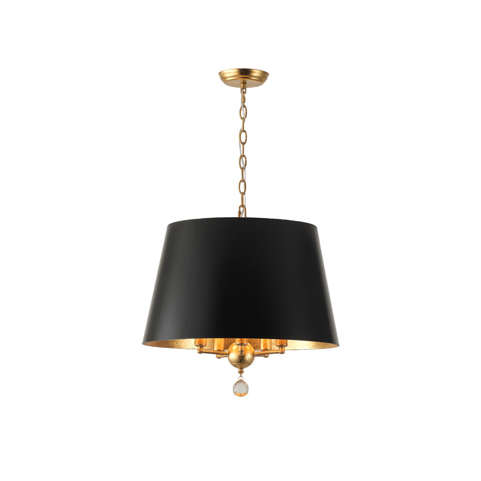 Ethere Vintage Industrial Black Metal Pendant Lamp - Lamp Copper