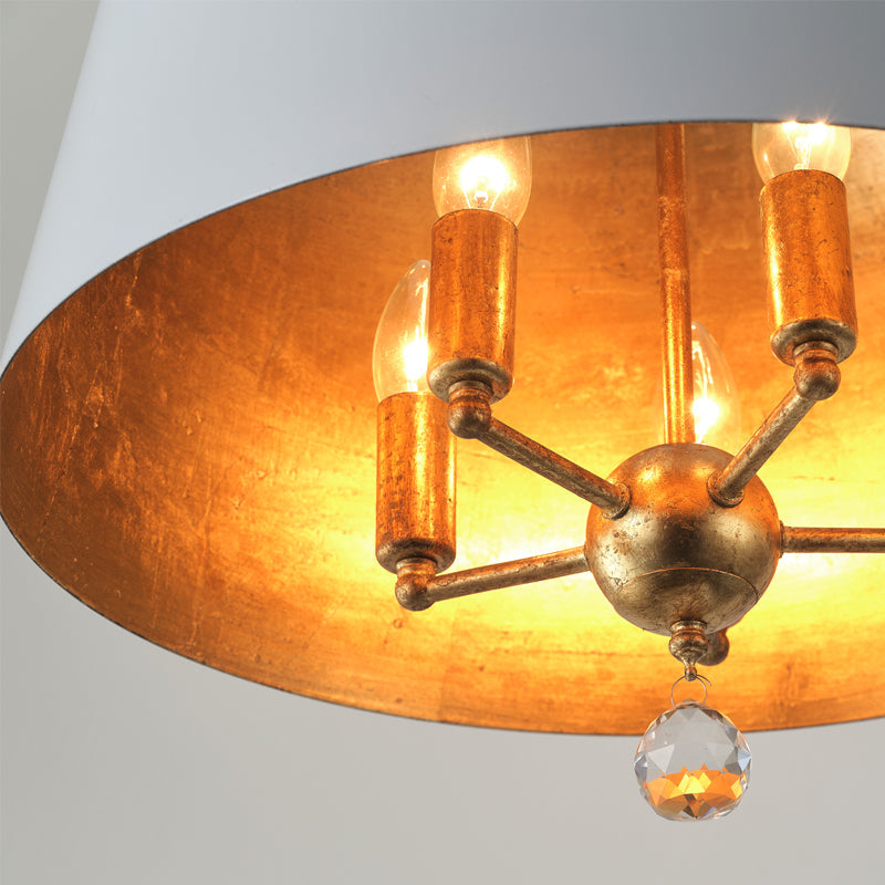 Ethere Vintage Industrial Black Metal Pendant Lamp - Lamp Copper