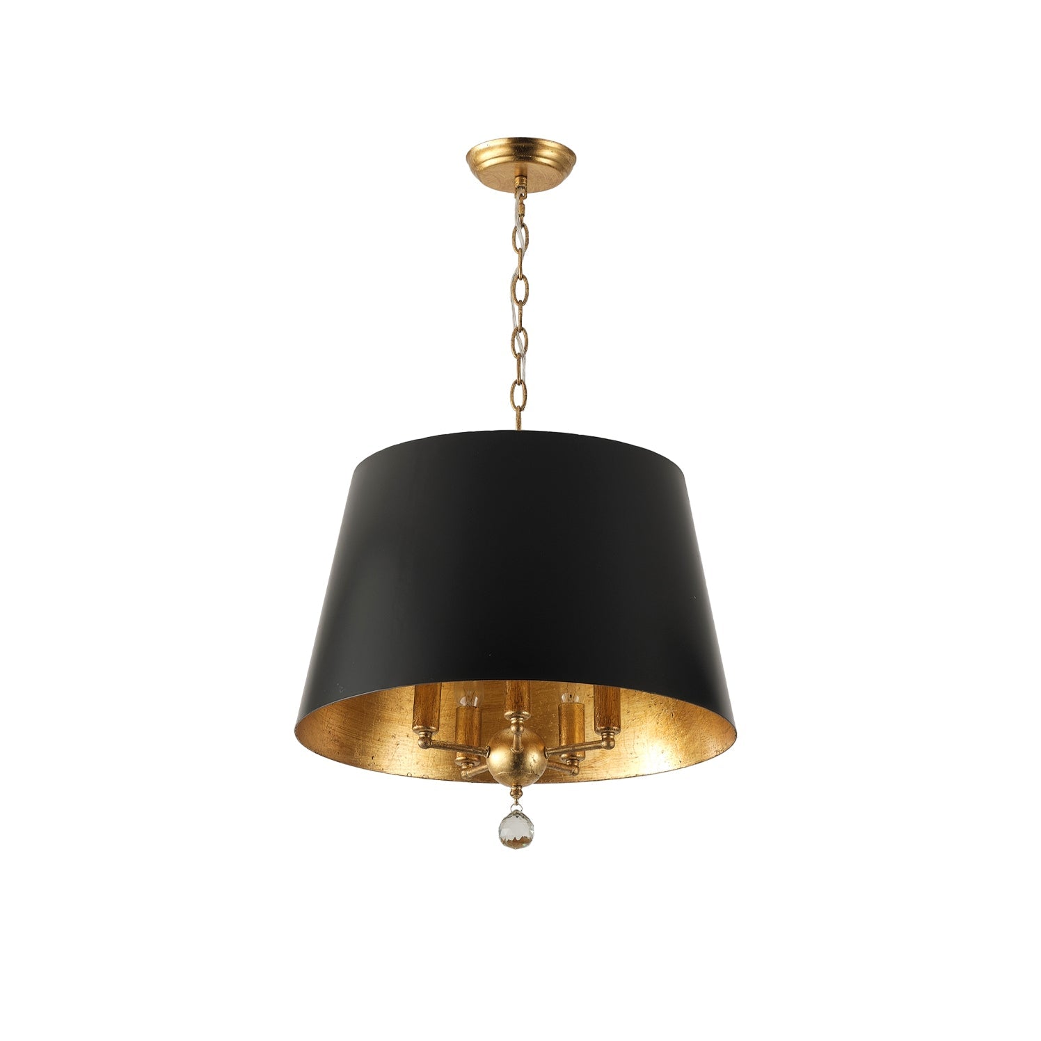 Ethere Vintage Industrial Black Metal Pendant Lamp - Lamp Copper