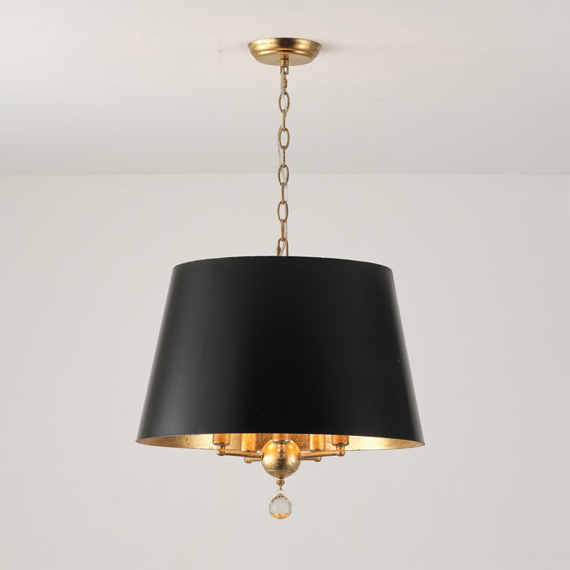 Ethere Vintage Industrial Black Metal Pendant Lamp - Lamp Copper