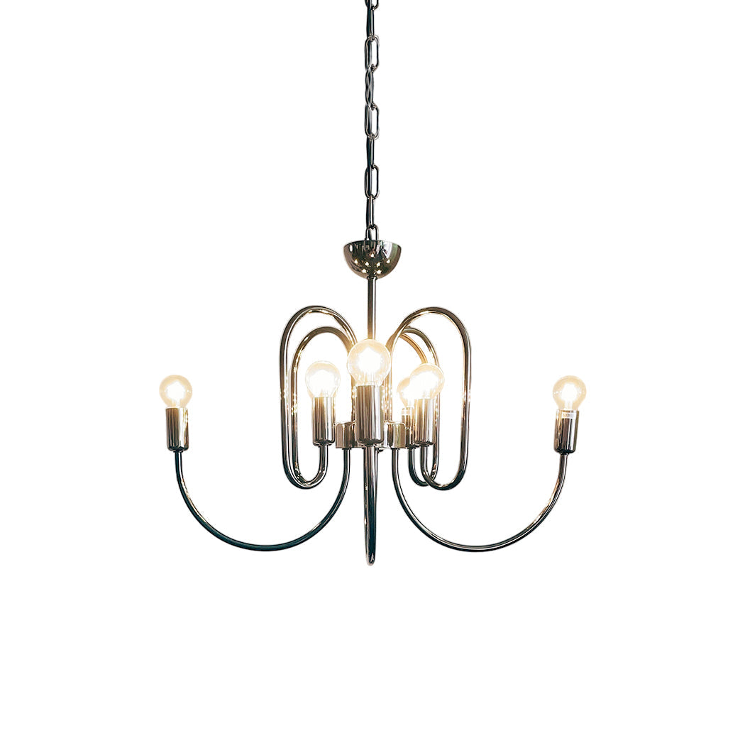 Ombre Elegance Vintage Industrial Metal Chandelier - Lamp Copper