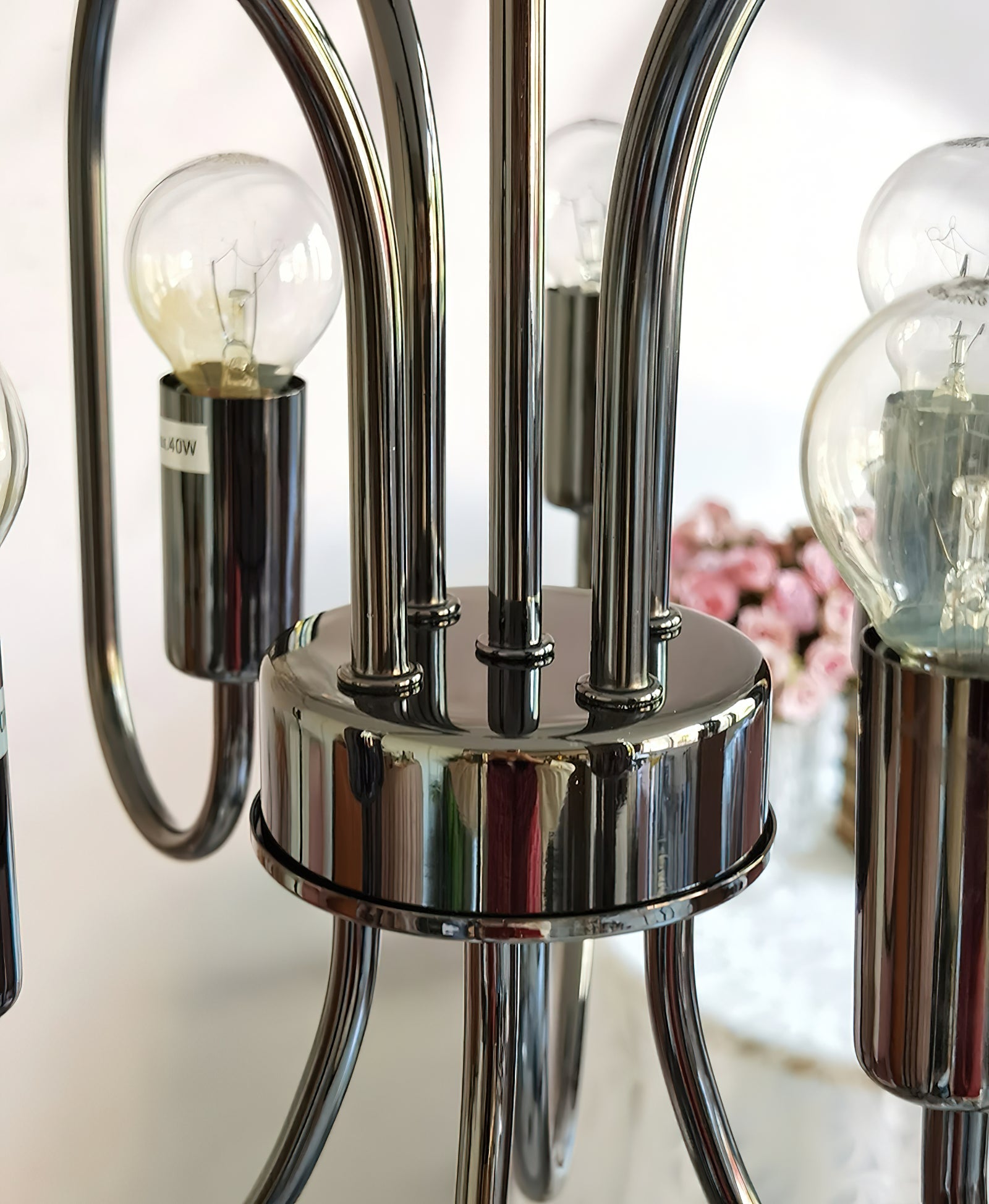 Ombre Elegance Vintage Industrial Metal Chandelier - Lamp Copper