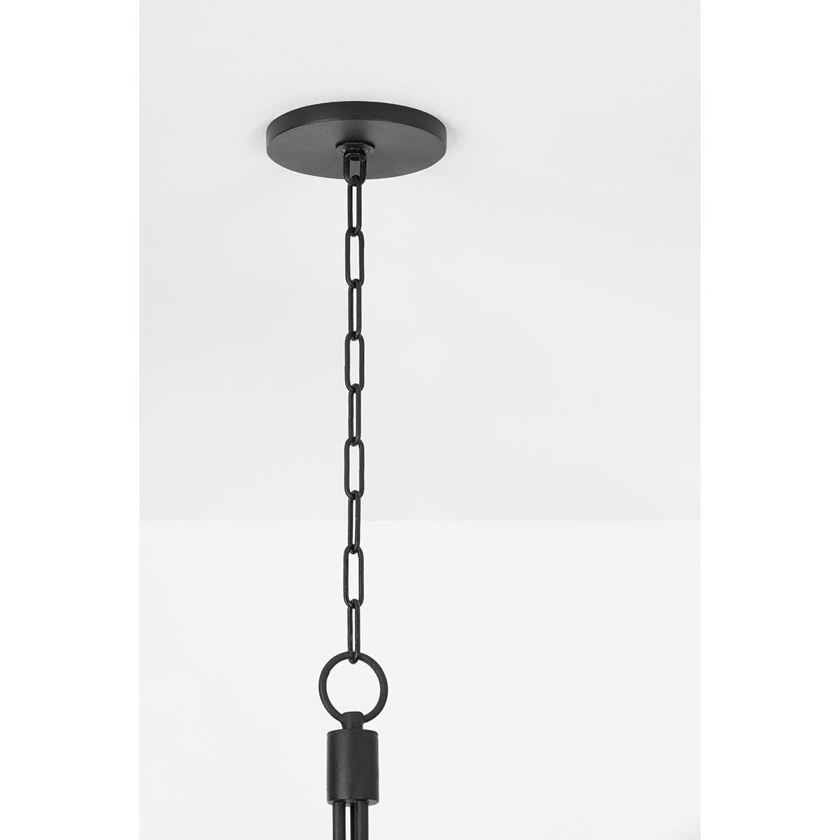 Aurora Vintage Industrial Brass Fabric Chandelier - Lamp Copper