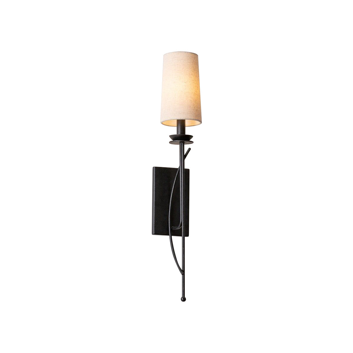 Cirrus Premium Elegance Metal Fabric Wall Lamp - Lamp Copper