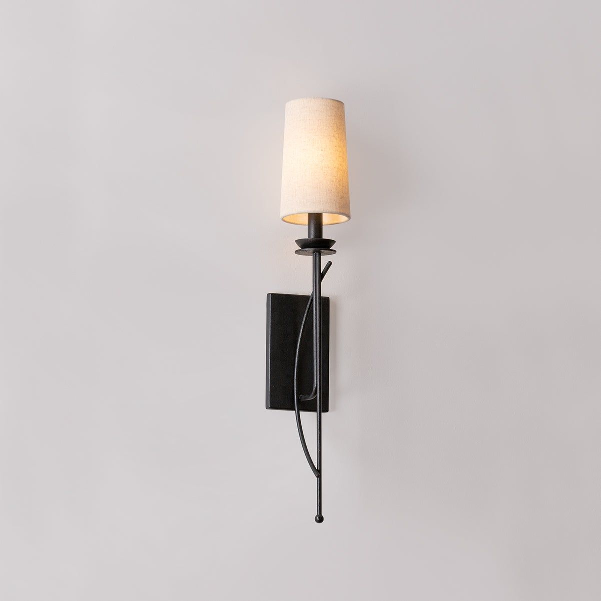 Cirrus Premium Elegance Metal Fabric Wall Lamp - Lamp Copper