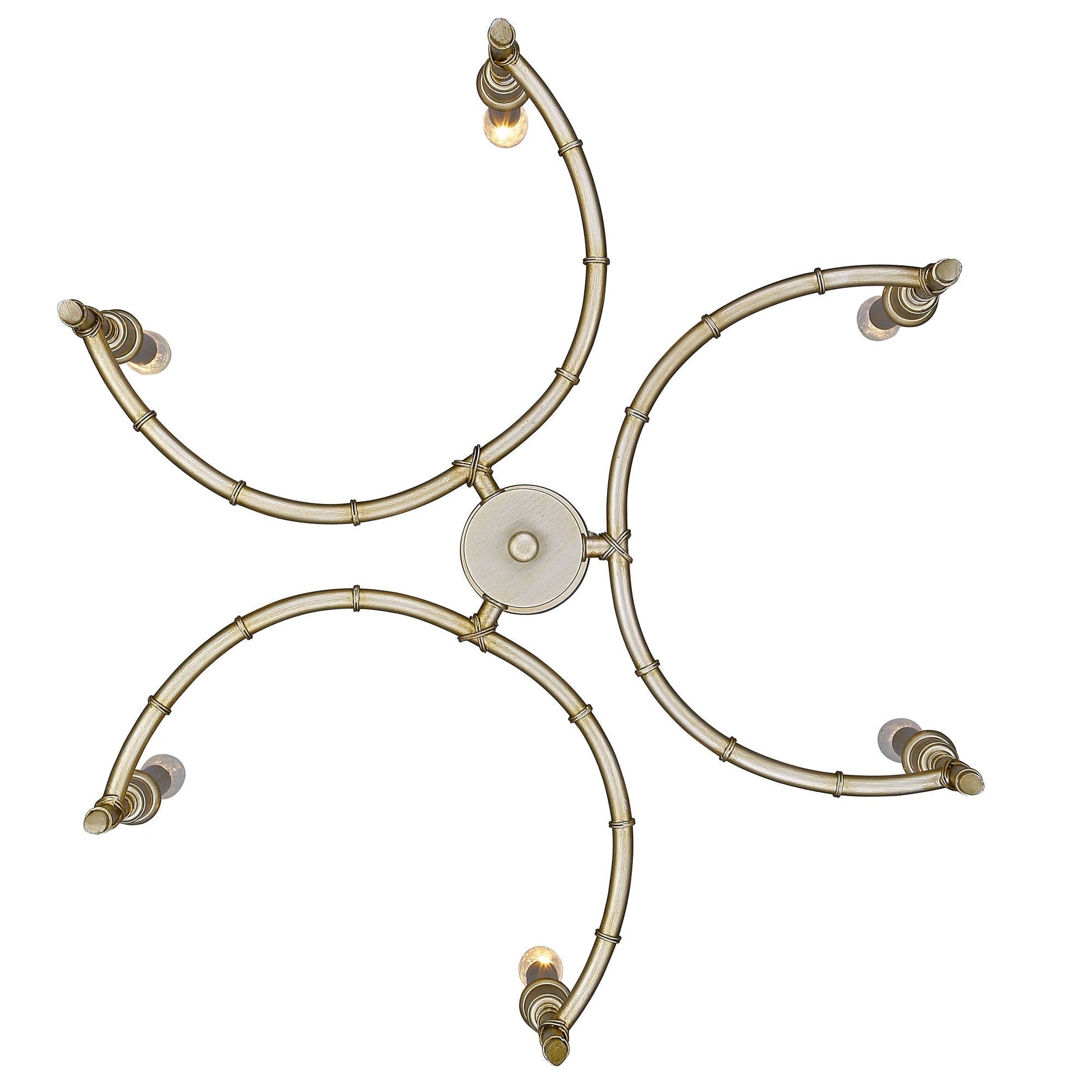 Jetset Vintage Industrial Luxury Brass Metal Chandelier - Lamp Copper