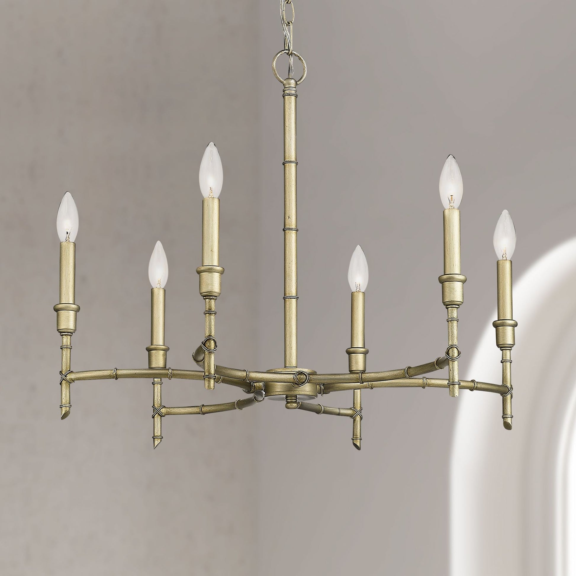 Jetset Vintage Industrial Luxury Brass Metal Chandelier - Lamp Copper